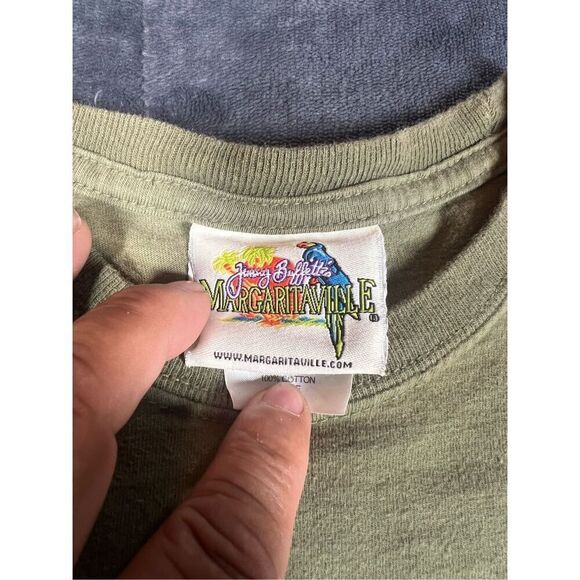 Jimmy Buffett Shirt Vintage window on the world, Margaritaville Parrot Head Tequ - Picture 4 of 10